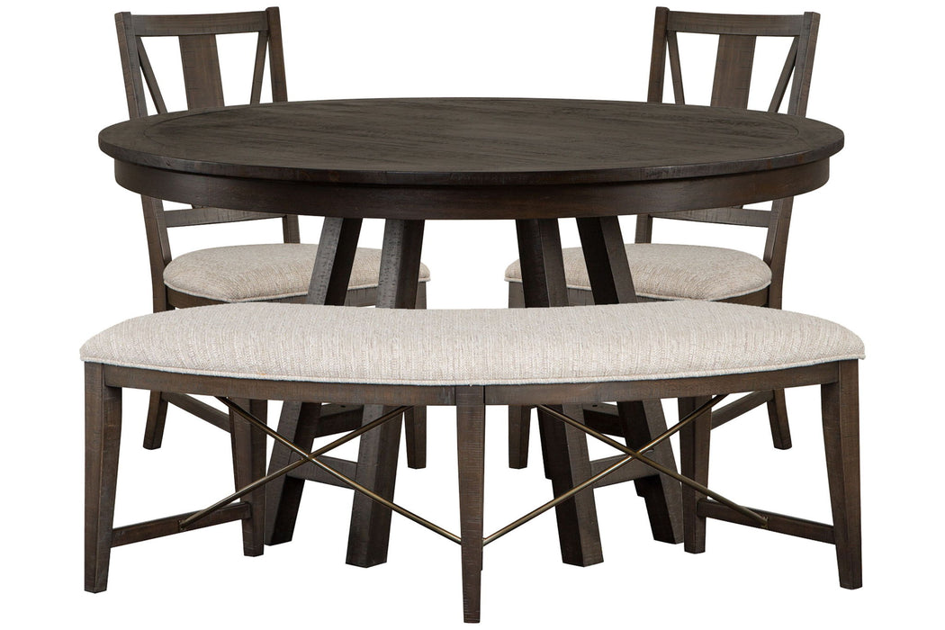 Westley Falls - 52" Round Dining Table Set Magnussen Furniture