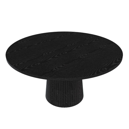 Round Dining Table With Strip Base Home Essentials