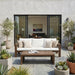 3 Seater Patio Set, Outdoor Sofa & Coffee Table Set Hearth and Haven