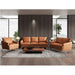 Safi - Sofa - Cappuccino Leather ACME