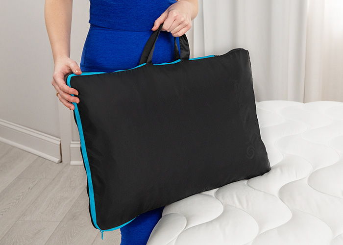 Travel Pillow Bag - Black Bedgear