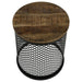 Drum Base Accent Table - Brown Furniture Max