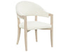 Velora - Arm Chair - White / Light Brown Universal Furniture