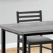 Dining Set, 5 Pieces Set, Rectangular, Small, Contemporary & Modern 8th Street