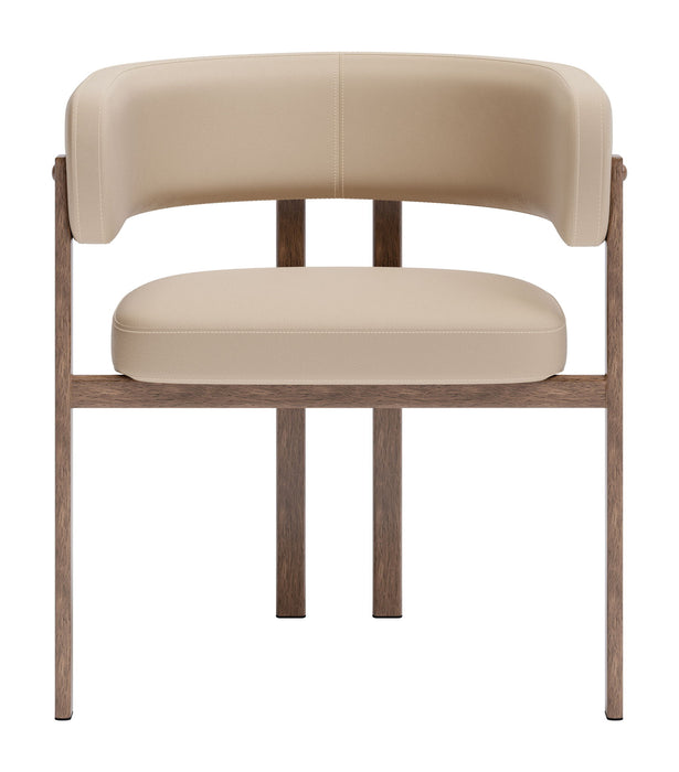 Ruge - Dining Chair (Set of 2) - Beige Zuo Modern