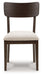Shorbyn - 3 Pc. - Dining Table And 2 Chairs - Merlot Signature Design by Ashley®