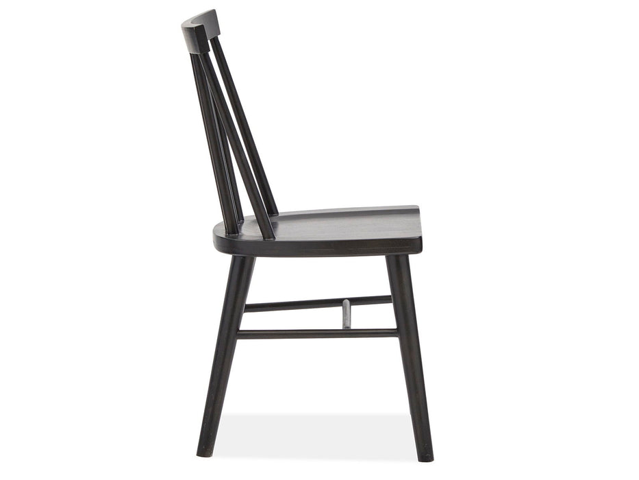 Lindon - Dark Dining Side Chair (Set of 2) - Dark Brown Magnussen Furniture