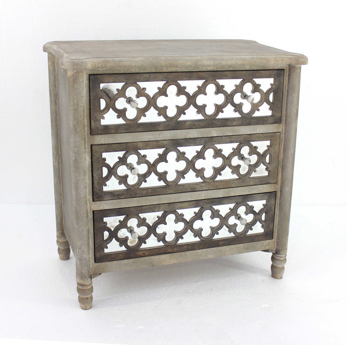 Standard Accent Cabinet With Three Drawers - Brown
