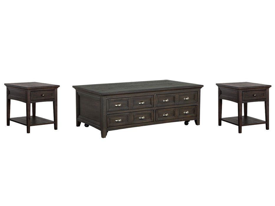 Westley Falls - Lift Top Storage Cocktail Table Set Magnussen Furniture
