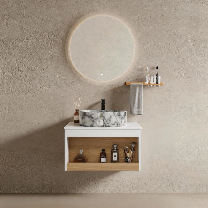 Floating Bathroom Vanity With Vessel Sink Home Essentials