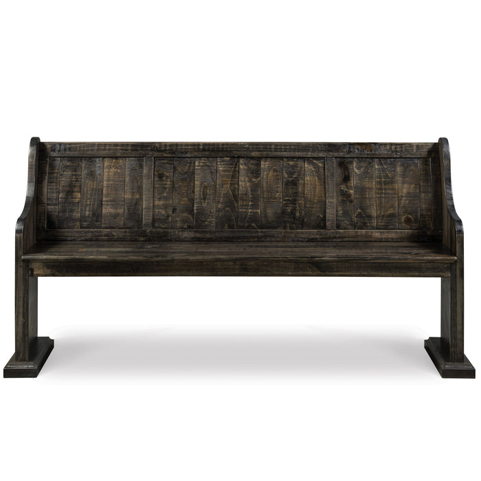 Bellamy - Bench With Back - Peppercorn Magnussen Furniture