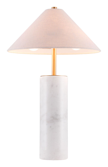 Ciara - Table Lamp - Beige / White Zuo Modern