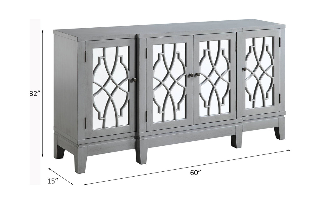 Magdi - Console Cabinet - Antique Gray ACME