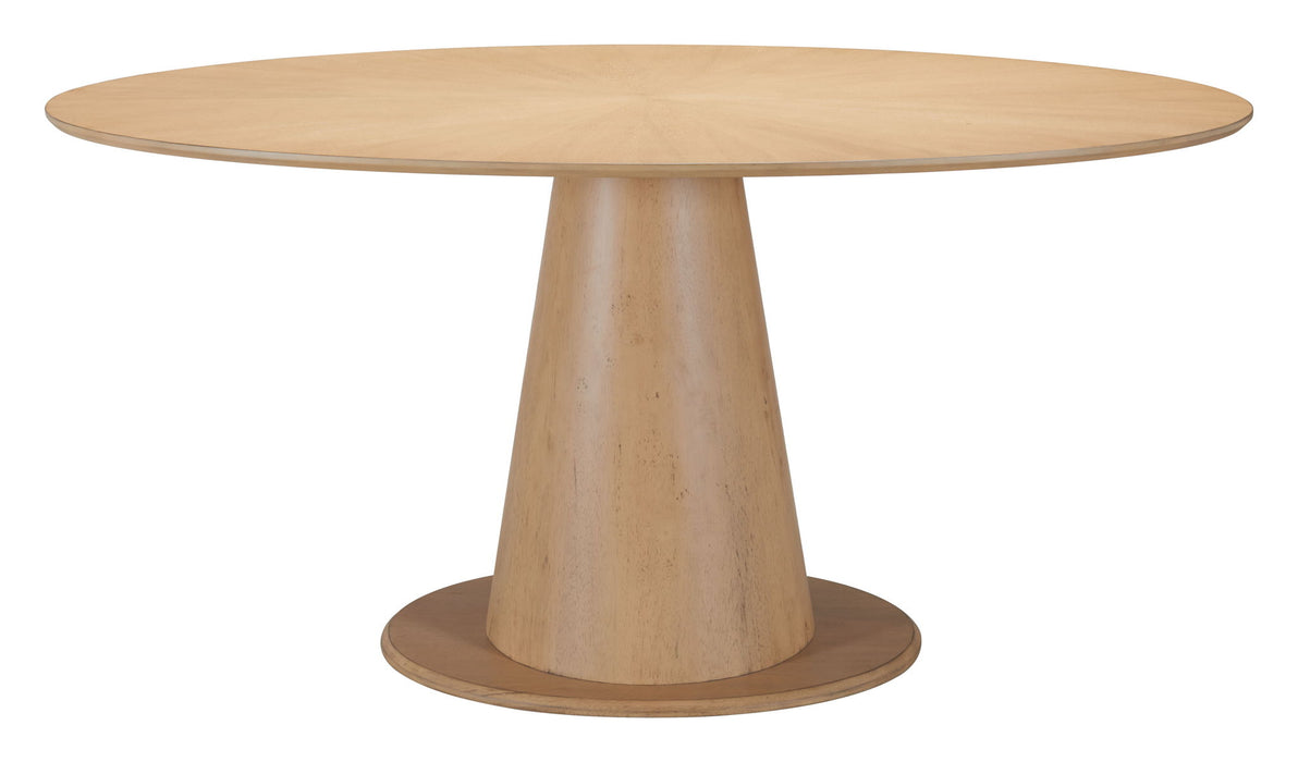 Disque - Dining Table - Natural Zuo Modern