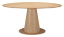 Disque - Dining Table - Natural Zuo Modern