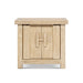 Rowan - 2 Door Cabinet - Light Natural Brown Jennifer Taylor Home