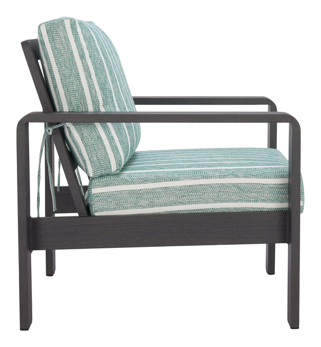 Rolig - Outdoor Armchair - Green Zuo Modern