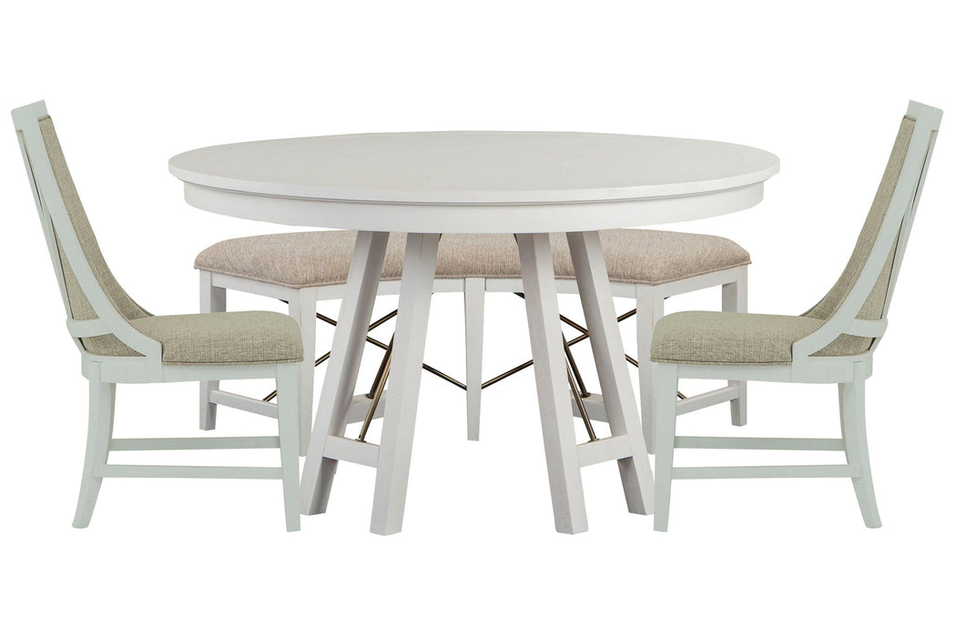 Heron Cove - 52" Round Dining Table Set Magnussen Furniture