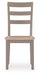 Harperfeld - Dining Room Side Chair (Set of 2) - Natural / Gray Signature Design by Ashley®