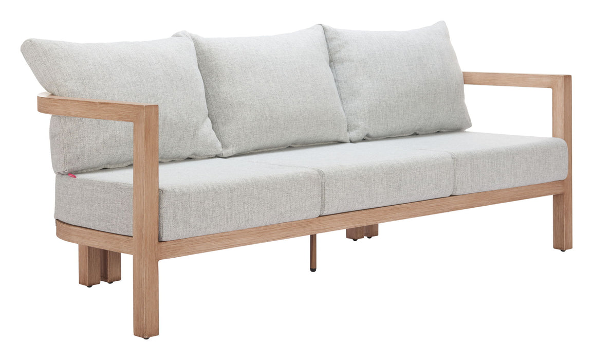 Leto - Outdoor Sofa - Gray Zuo Modern