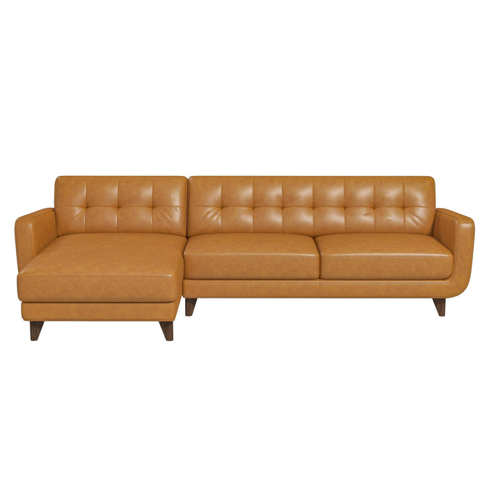 Allison - Mid-Century Modern Sectional Sofa Chaise Ashcroft Furniture
