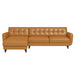 Allison - Mid-Century Modern Sectional Sofa Chaise Ashcroft Furniture