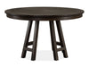 Westley Falls - Round Dining Table - Graphite Magnussen Furniture