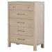 Flores - 5 Drawer Chest - Mango Color Furniture Max