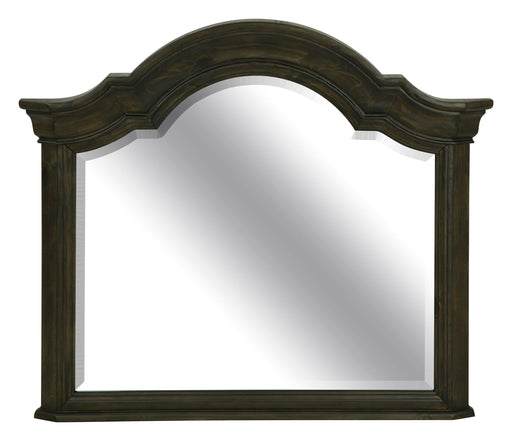 Bellamy - Shaped Mirror - Peppercorn Magnussen Furniture