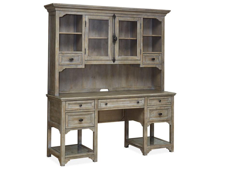 Tinley Park - Desk - Dove Tail Gray Magnussen Furniture