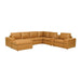 Modular Sectional With Large Square Arms, Custom Configuration Home Essentials