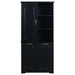Freestanding Tall Storage Cabinet With 2 Tilt Out Hampers Noble House