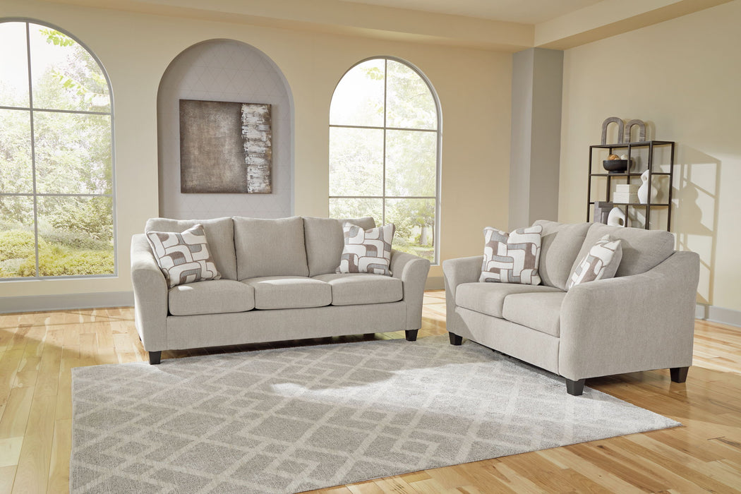 Willarae - 2 Pc. - Sofa, Loveseat - Taupe Benchcraft®
