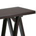 Sawhorse - Handcrafted Console Sofa Table Simpli-Home