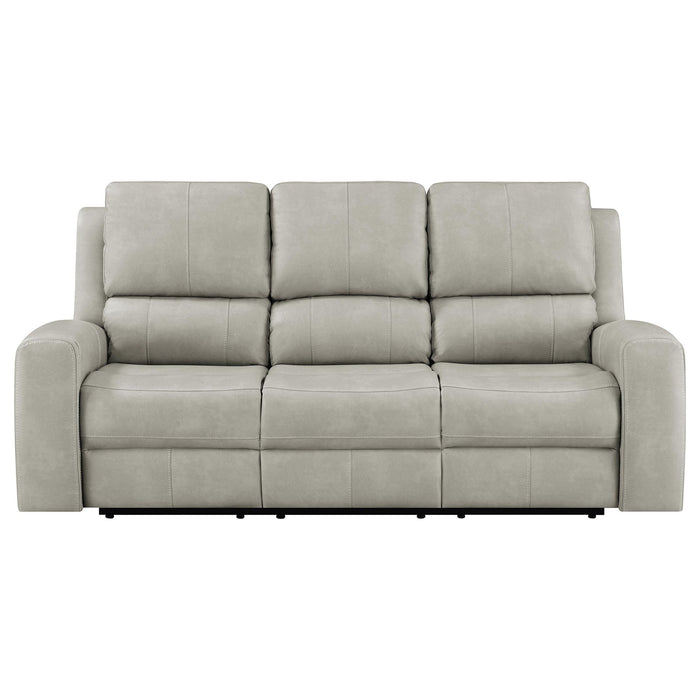 Boyce - Triple Power Reclining Sofa With Independent Headrest Furniture Max