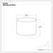 Coates - Round Macrame Pouf - Natural Simpli-Home