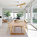52" Ceiling Fan With 18W LED Light And Remote Control Daily Nest