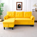 L-Shaped Reversible Chaise Sectional Sofa With Storage Home Essentials