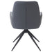 Hester - Arm Chair (Set of 2) - Gray Fabric ACME