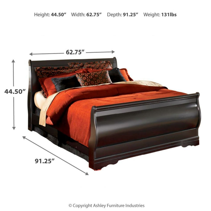 Huey Vineyard - Sleigh Bed Signature Design by Ashley®