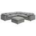 Segoura - Modular Sectional With Ottoman Furniture Max