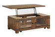 Chesterfield - Top Storage Cocktail Table With Casters - Farmhouse Timber Magnussen Furniture
