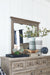 Paxton Place - Wood Landscape Mirror - Dove Tail Gray Magnussen Furniture