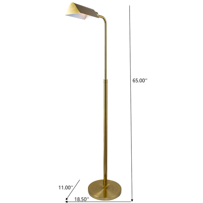 Elara - Floor Lamp - Gold Ashcroft Furniture