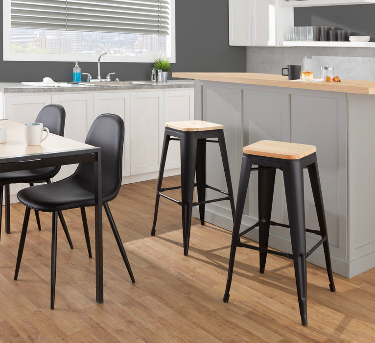 Oregon - Contemporary Barstool (Set of 2) Lumi Source