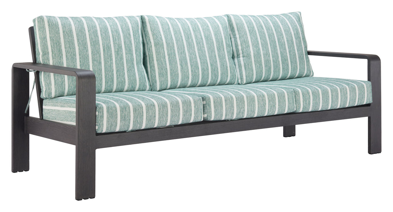 Rolig - Outdoor Sofa - Green Zuo Modern