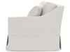 Madison - Skirted Loveseat RAF, Special Order - White Universal Furniture