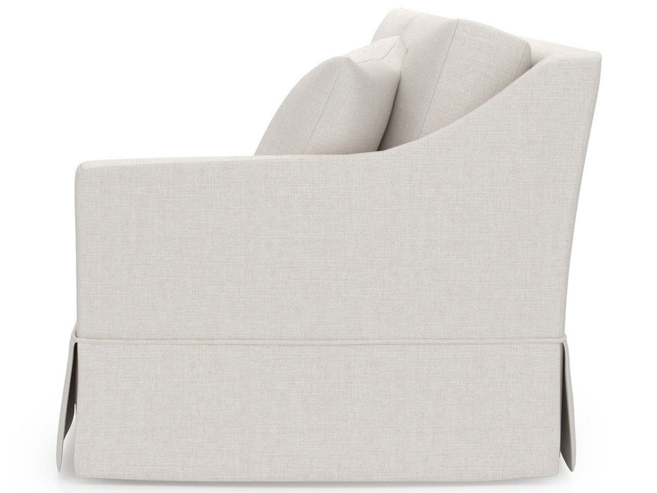Madison - Skirted Loveseat RAF, Special Order - White Universal Furniture