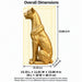 Leopard Statue, Animal Sculpture For Decor - Gold Daily Nest