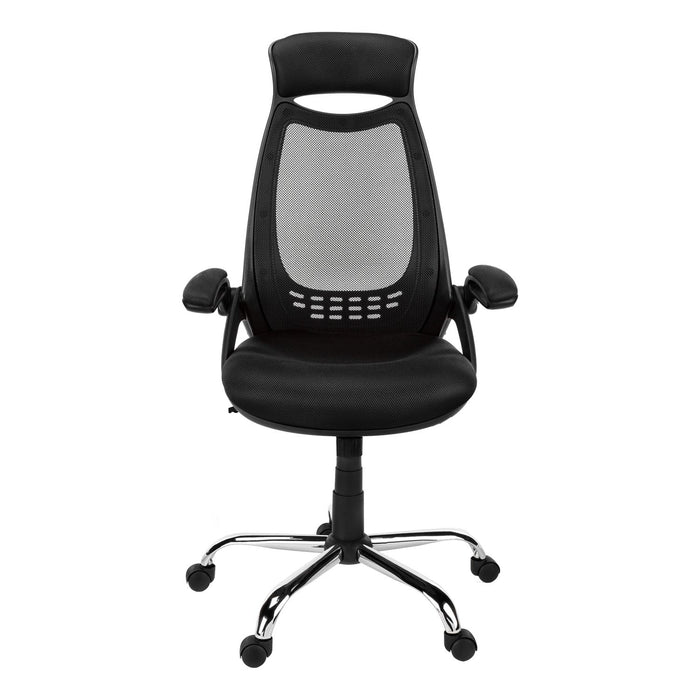 Office Chair, Adjustable Height, Swivel, Ergonomic, Armrests, Contemporary & Modern 8th Street